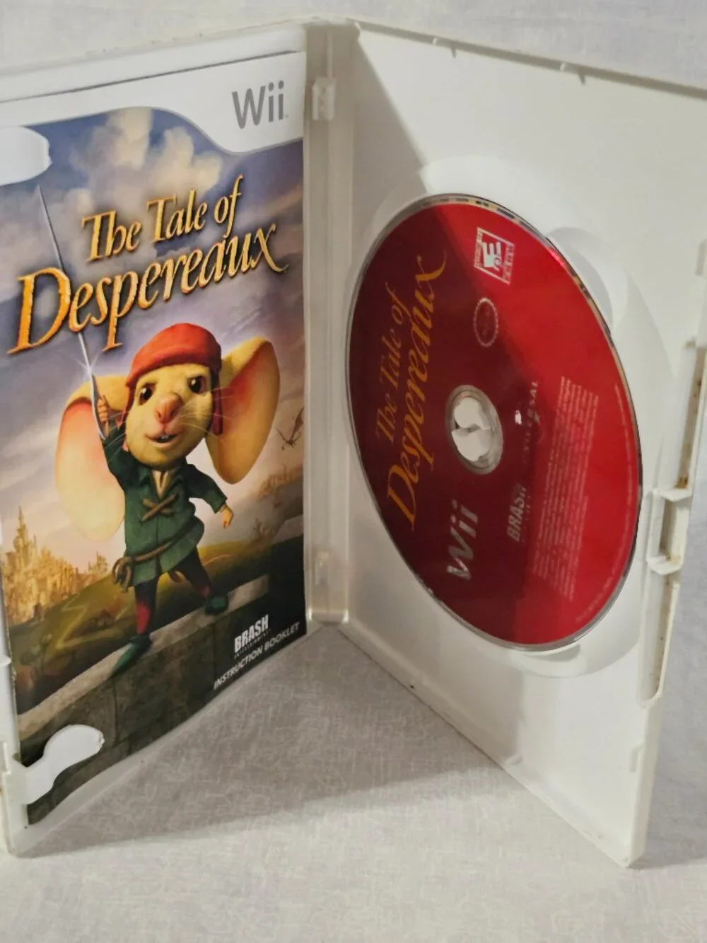 The Tale of Despereaux Nintendo Wii 2008 Complete Tested Works Family Adventure